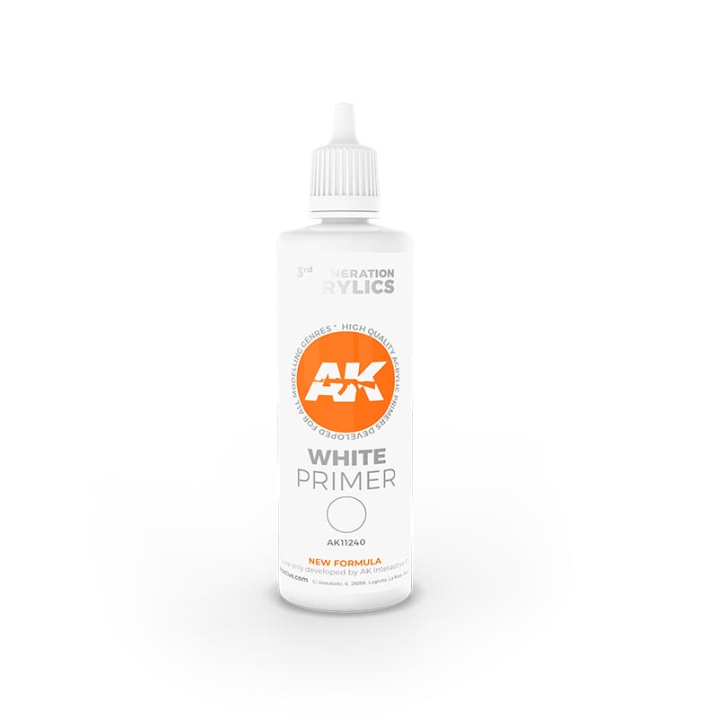 AK White 3G Acrylic Surface Primer 100ml